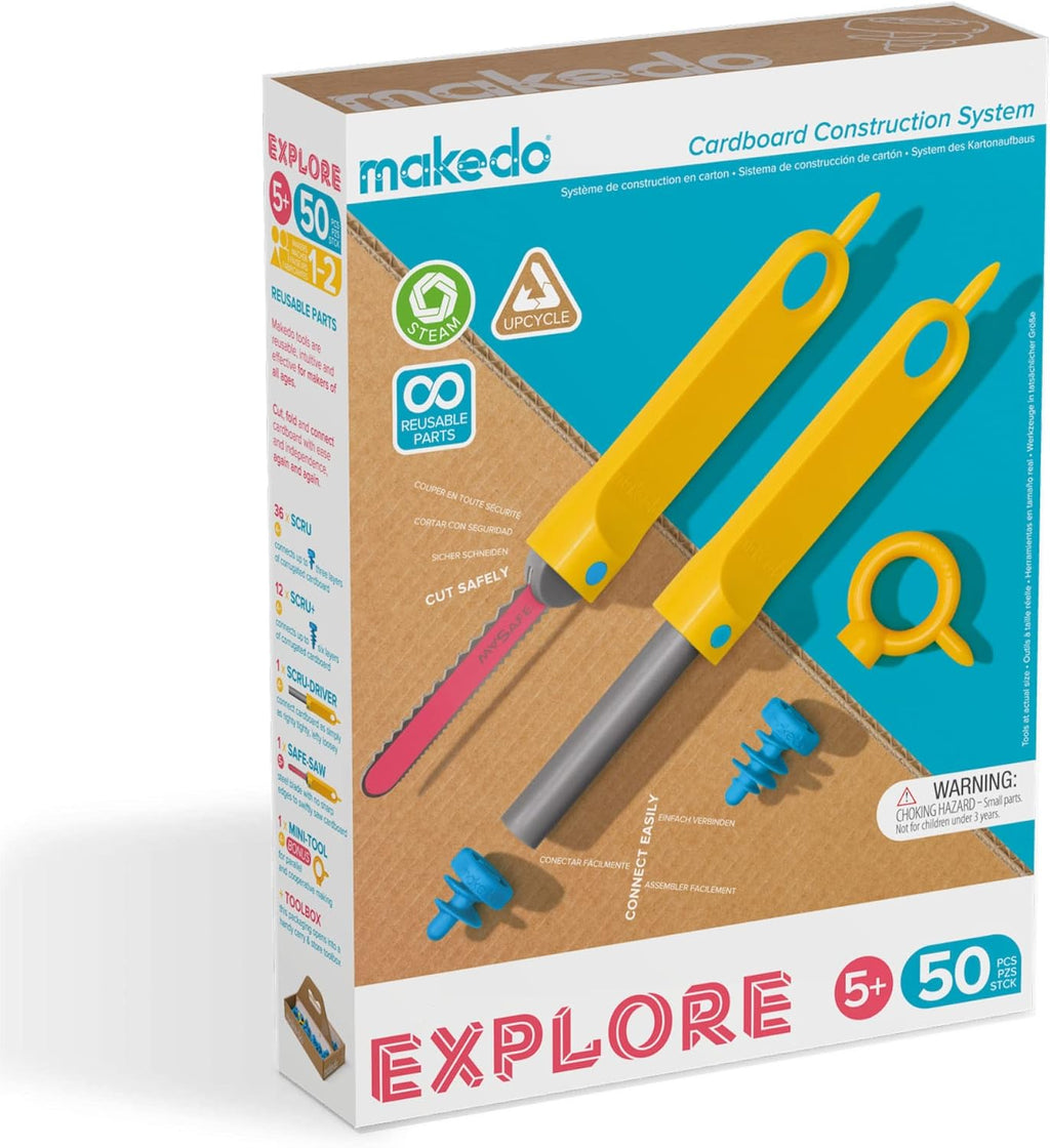 Cardboard Construction Tools Toolkit, 360 Piece F541