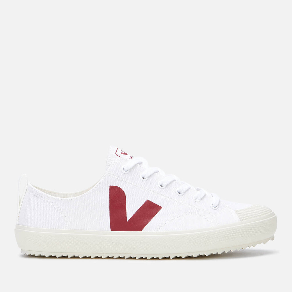White Canvas Low Top Trainers K283