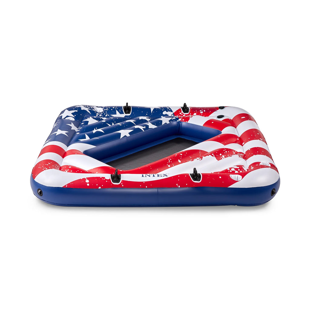 Inflatable American Flag 2 Person Float (2 Pack) R74089