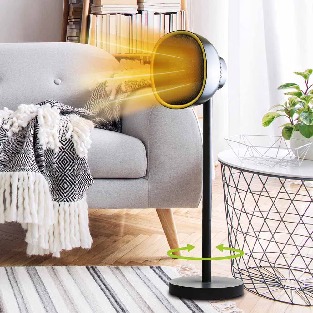 1500W Oscillating Ceramic Space Heater with Remote Control P717