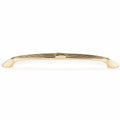 10x22 CC Ribbon & Reed Appliance Pull - Unlacquered Brass Z841