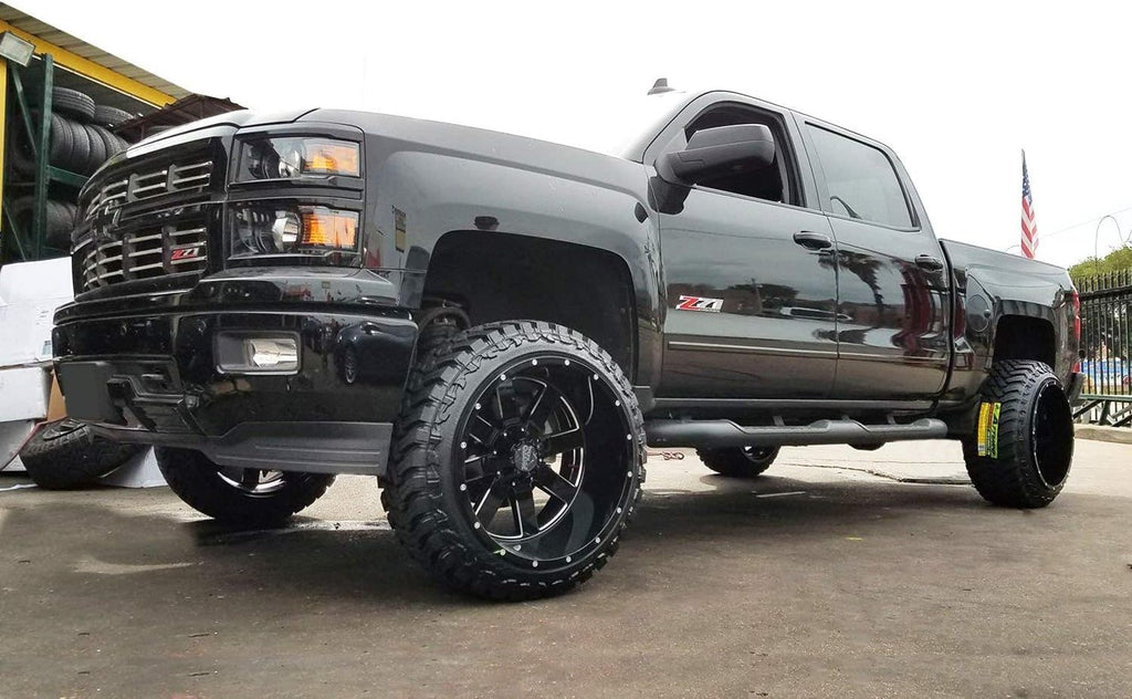 Gloss Black 20x10 Custom Wheel with Milled Accents G271