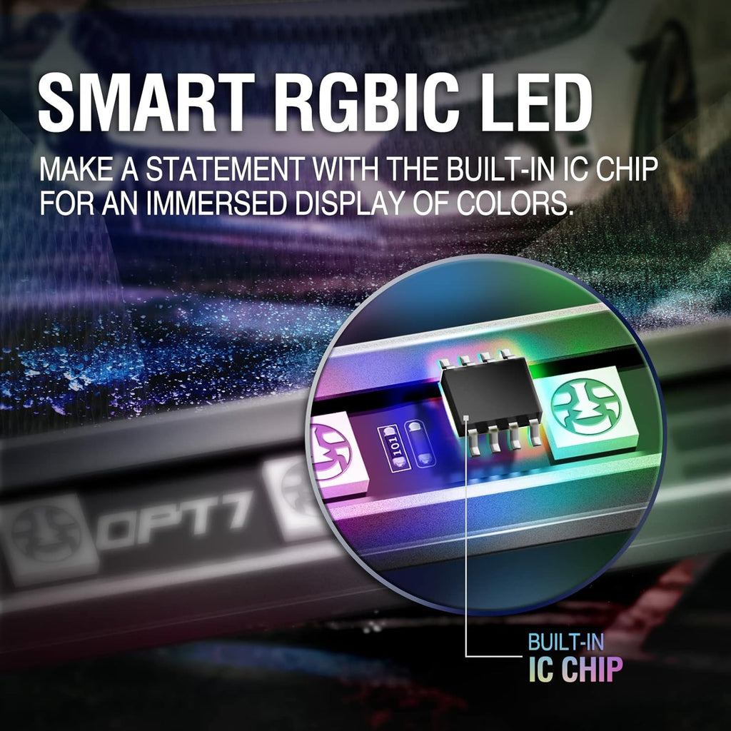 LED Chasing Lighting Kit with Remote, Aluminum Casing, IP67 Water-Resistant, DC 12V Q368013
