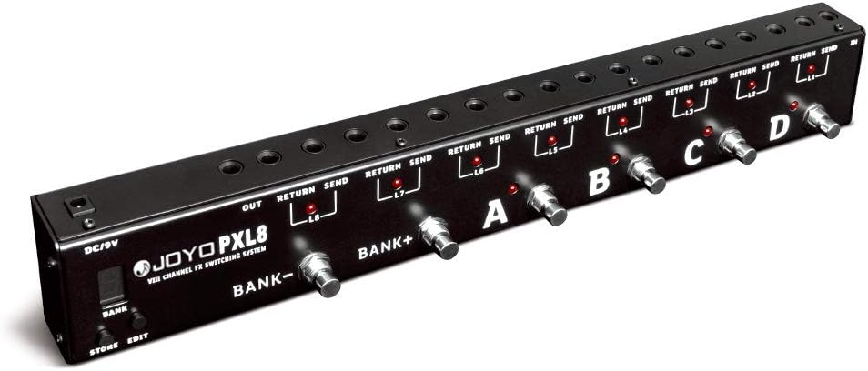 8 FX Loop Programmable Pedal Switcher with True Bypass O183