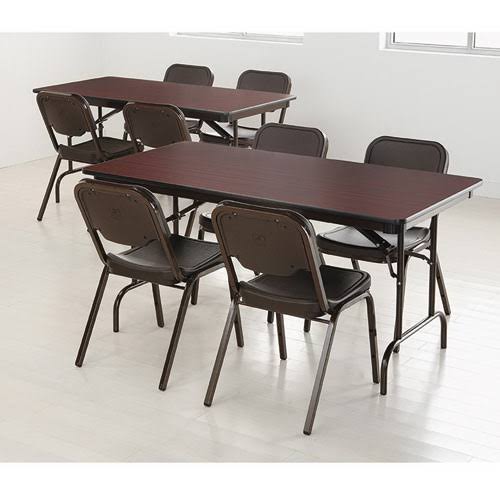 Wood Folding Table, Black G84830