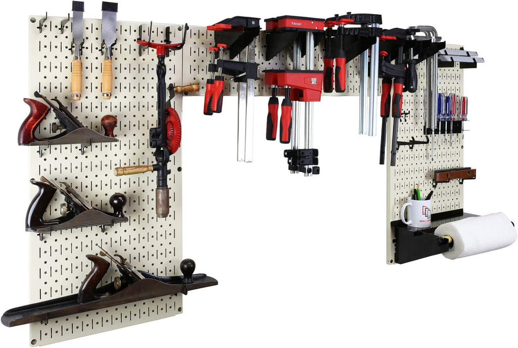 Purple Pegboard Woodworking Tool Storage Organizer Kit R490243