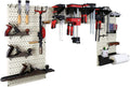 Purple Pegboard Woodworking Tool Storage Organizer Kit R490243