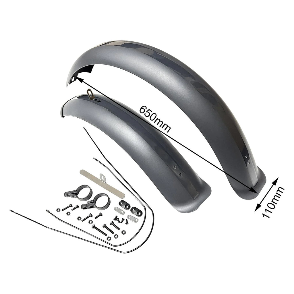 Gray Universal Mudguard Set for Mountain Bike N443