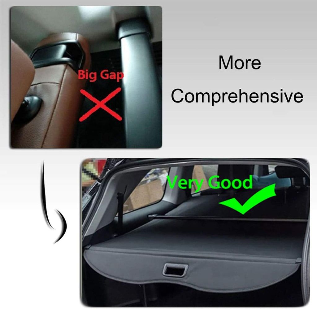 Retractable Trunk Shielding Shade Black X956
