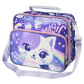 Insulated Lunch Bag for Girls School Cute Cat Waterproof with Adjustable Strap G143