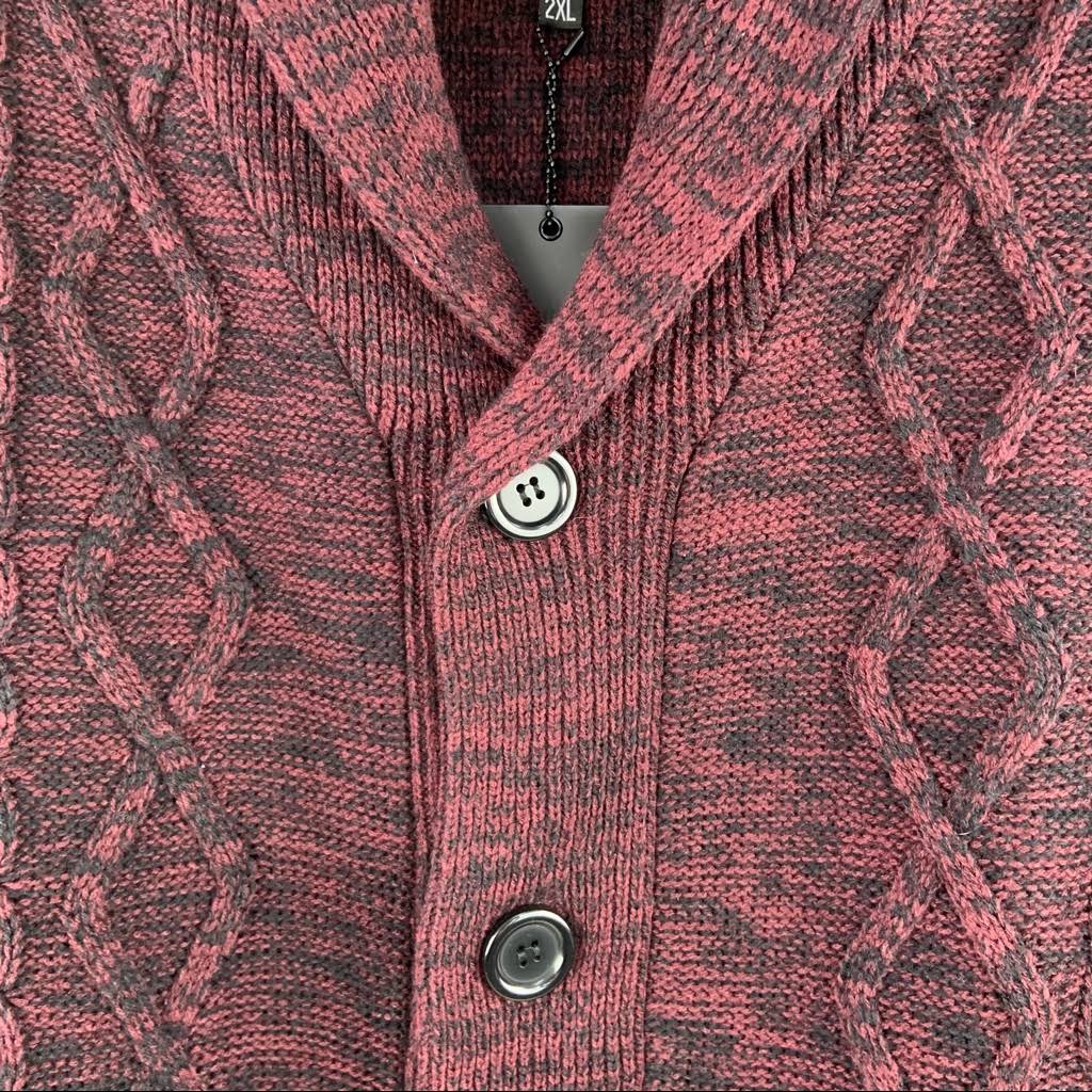 XXL Cable Knit Cardigan B2772
