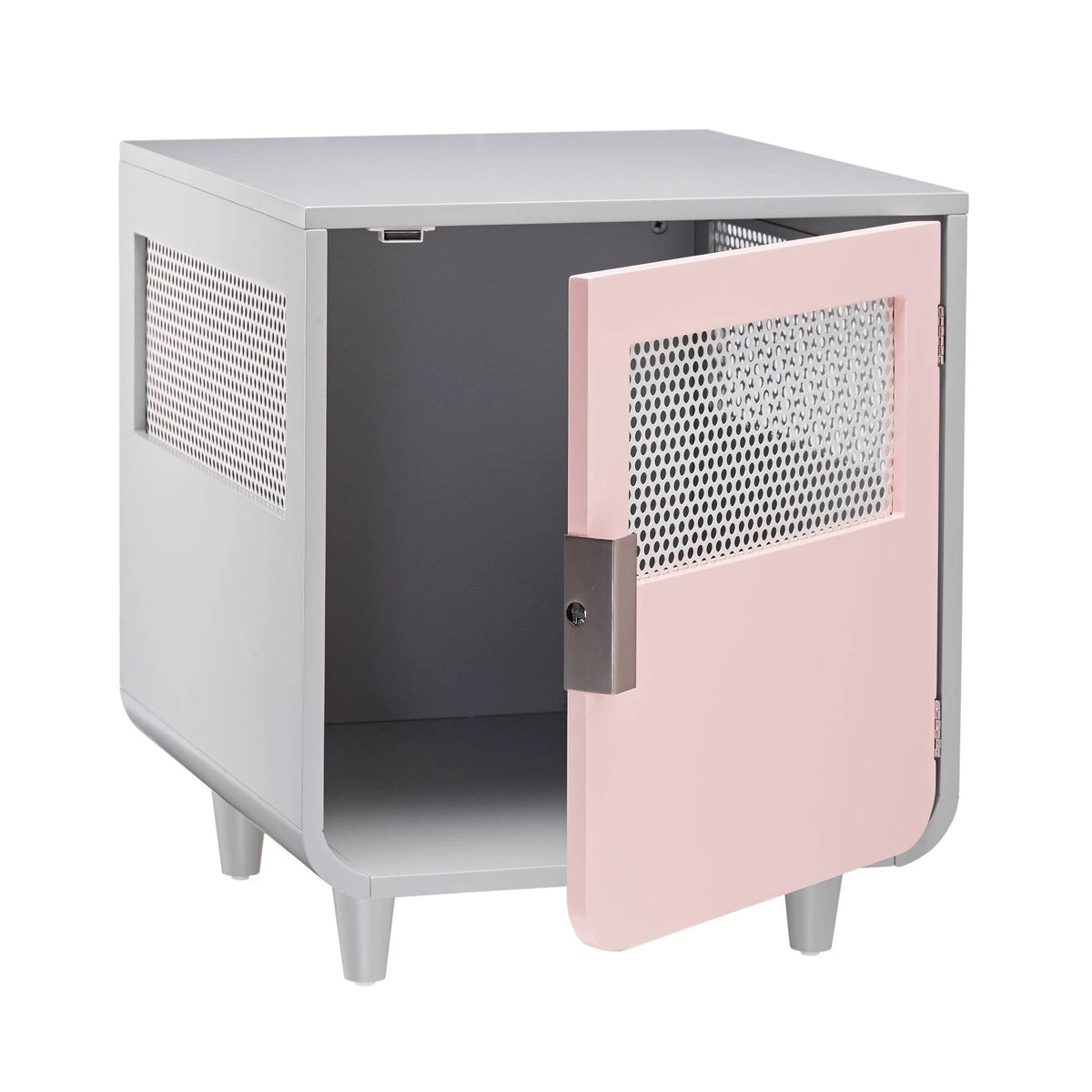 Medium Wooden Dog Crate O132629