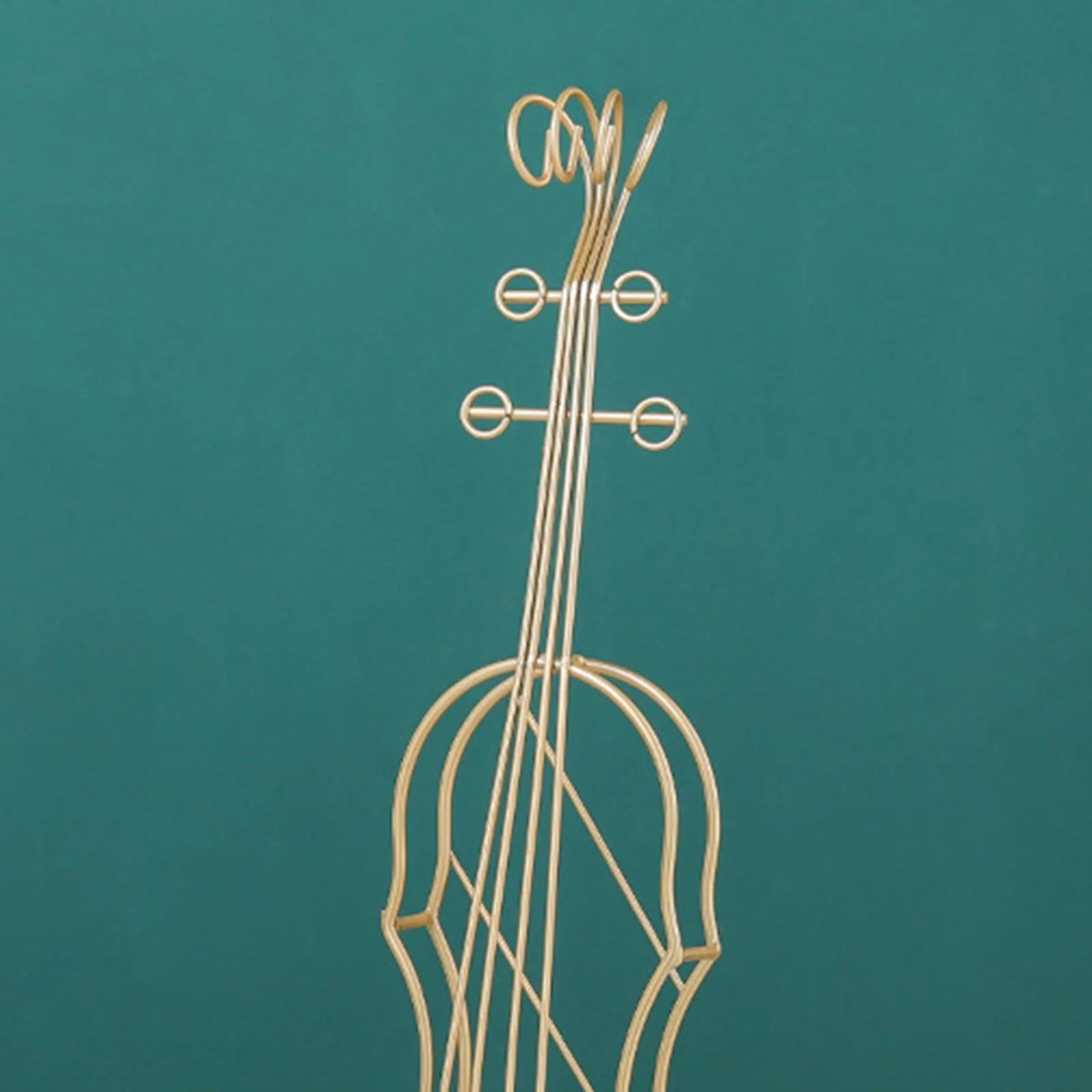 Large Size Metal Violin Statue X21214
