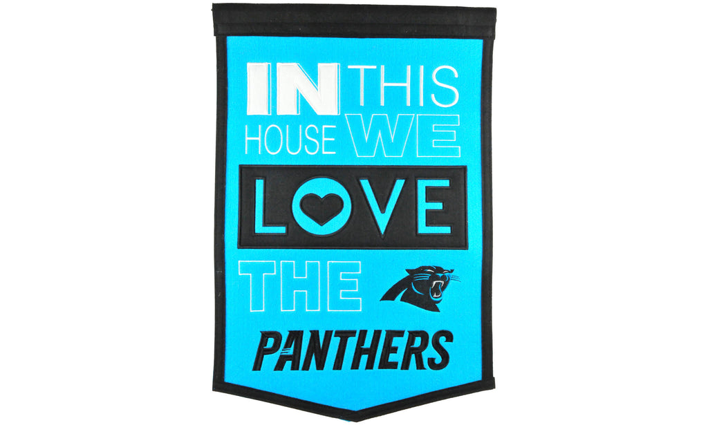 NFL Carolina Panthers Home Banner E16645