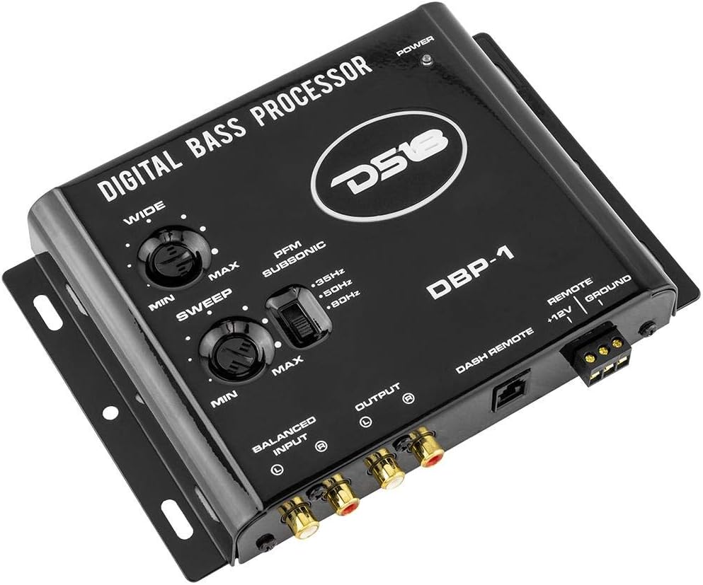 20 Band Pre-Amp Equalizer with 6 Channel Line Driver & Remote Subwoofer Control, RED J84494