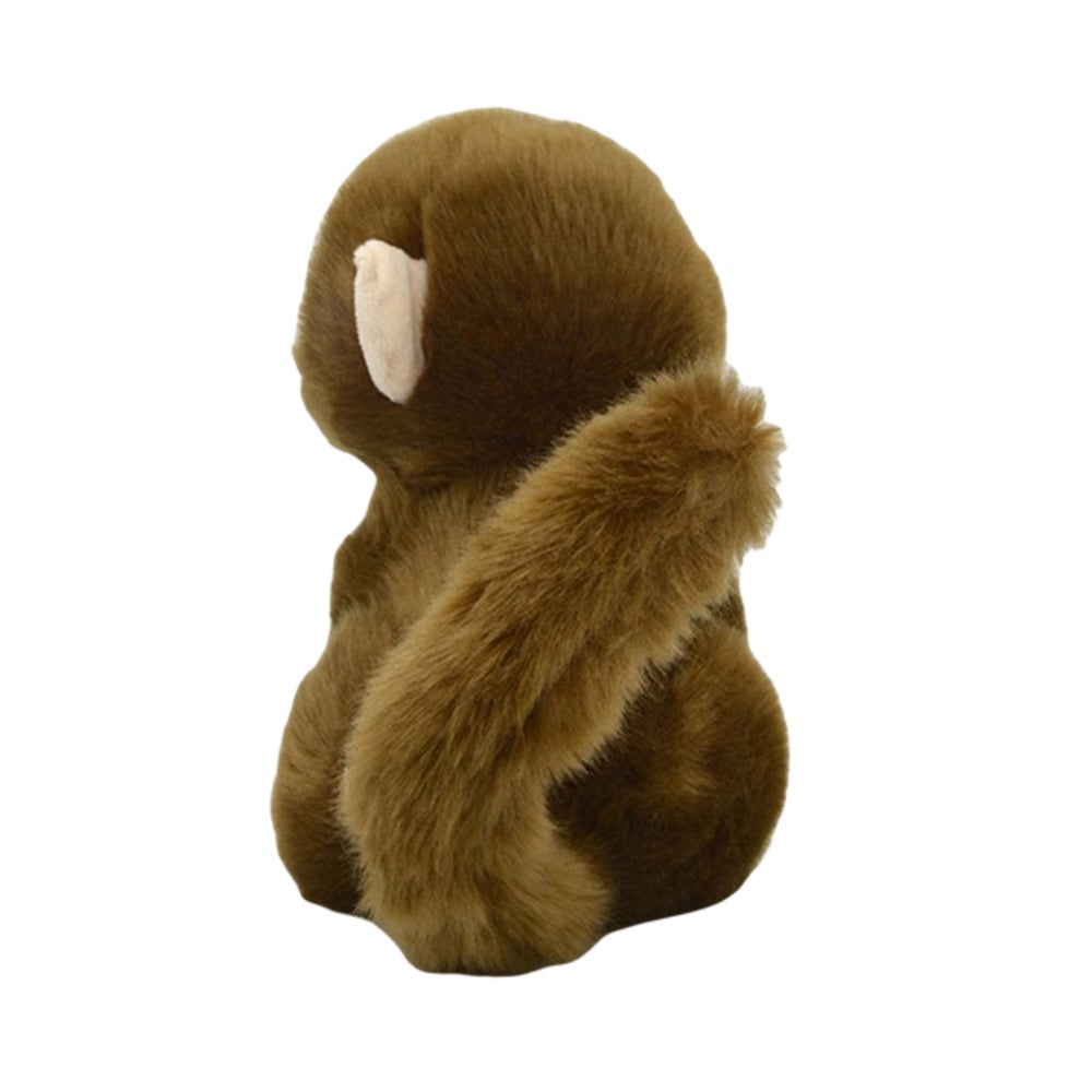 Curly Tails Plush Monkey Stuffed Animal, 8 in B280068