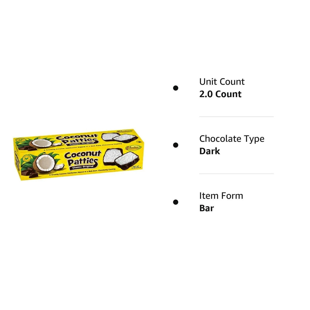 Coconut Patties Original 12-Ounce Pack of 2 L72649