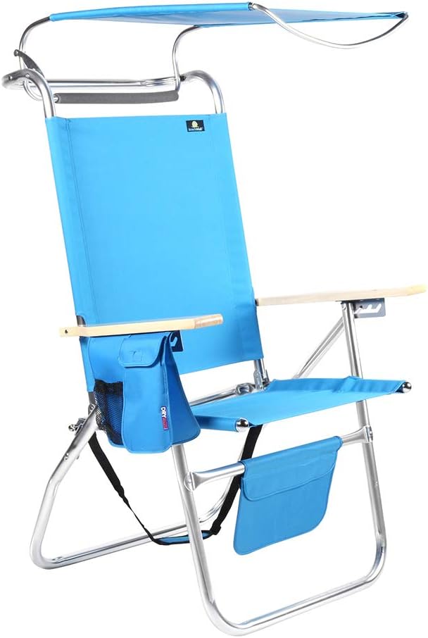 Aluminum Beach Chair with Canopy E3976