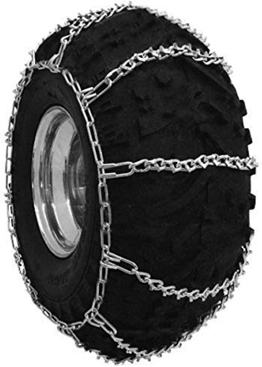ATV V-Bar Tire Traction Chain, 1 pair Pack of 2 G441