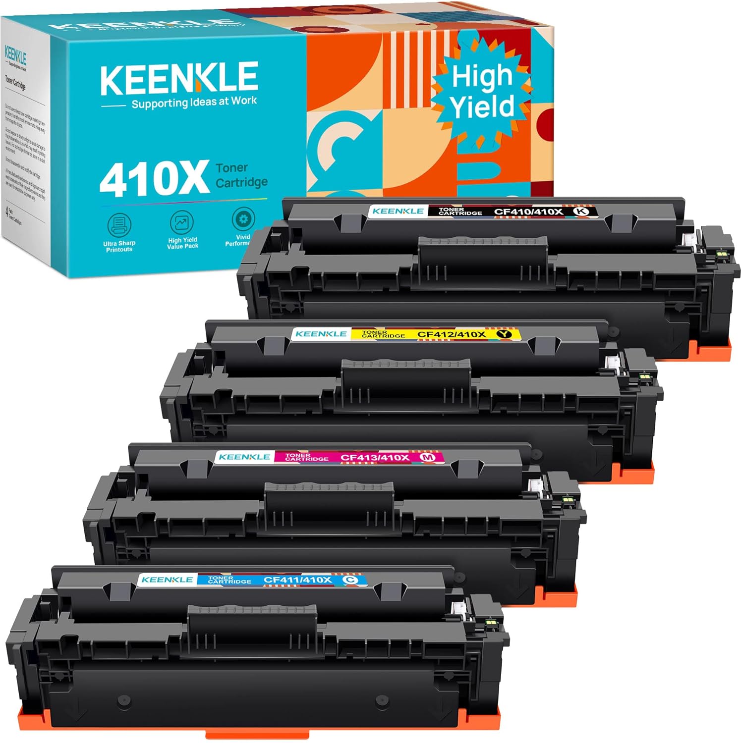 Compatible Toner Cartridge 4 Pack Q548