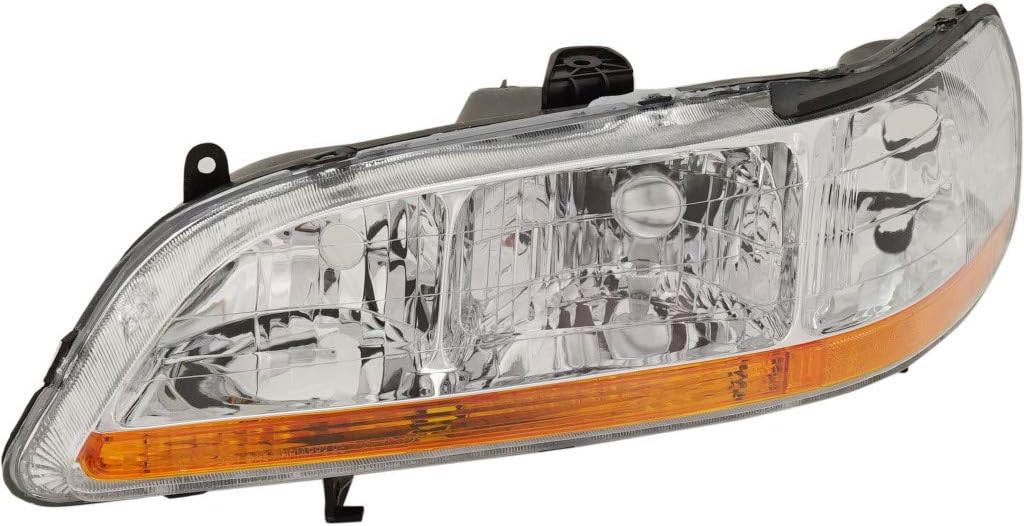 For Honda Accord Headlight 2001 2002 Driver Side Lens and Housing Pack of 2 N373441