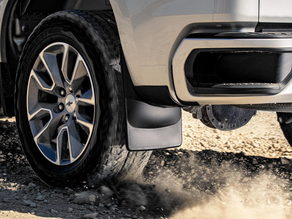 Black Rear Pair Splash Guard MudFlaps E985