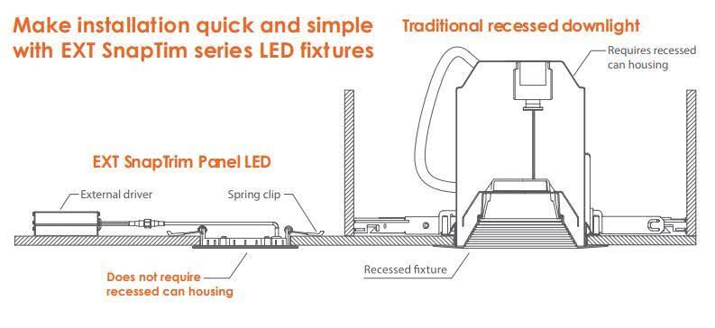 5 Pack 4 inch Recessed Downlight Z85501