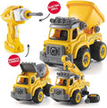 3 in One Take Apart Construction Truck Toy U754