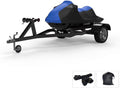Blue/Black Jet Ski Covers with Trailer Straps and Storage Bag G462