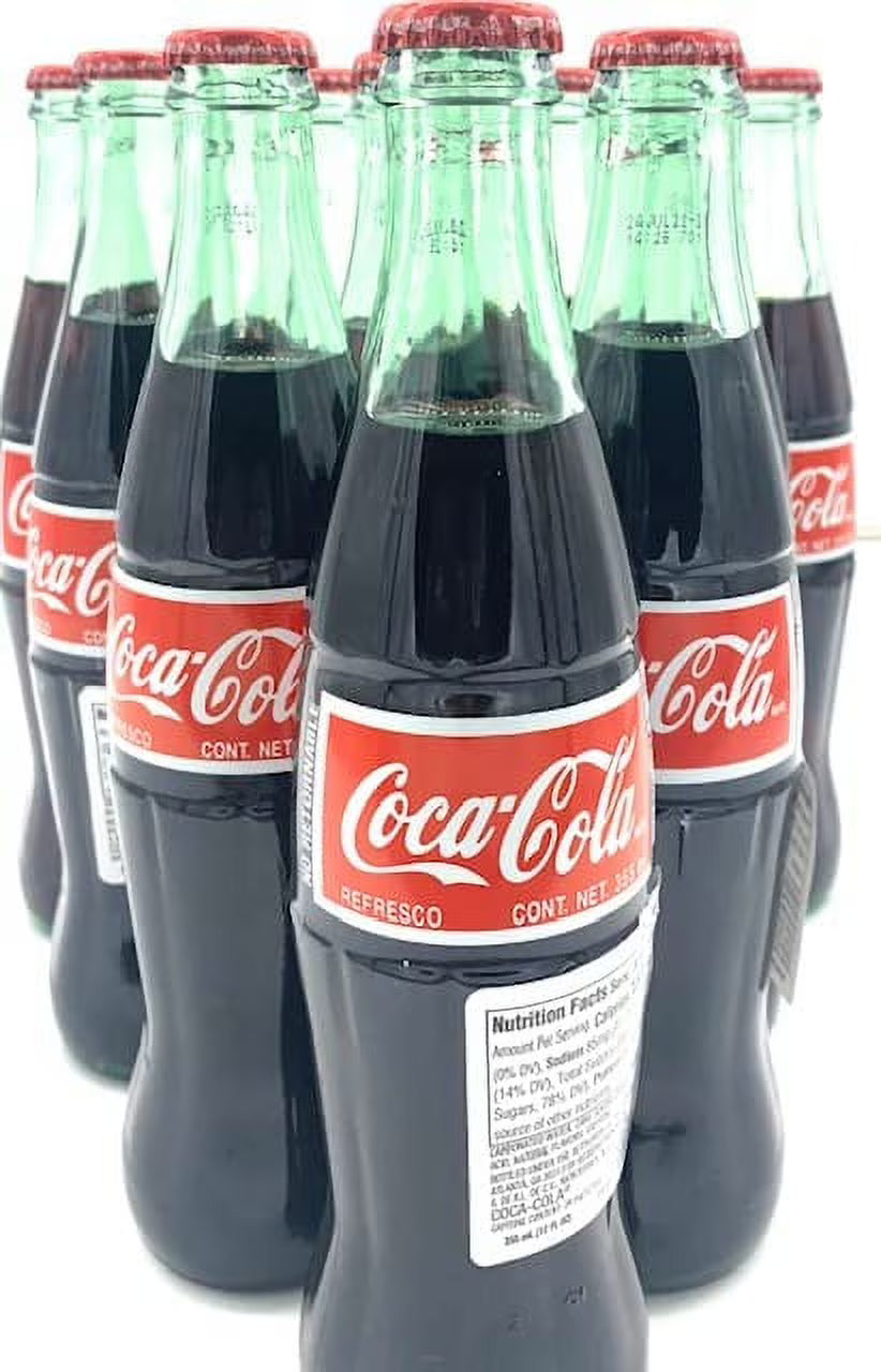 12 oz Glass Bottles Coca Cola 10PK J9507