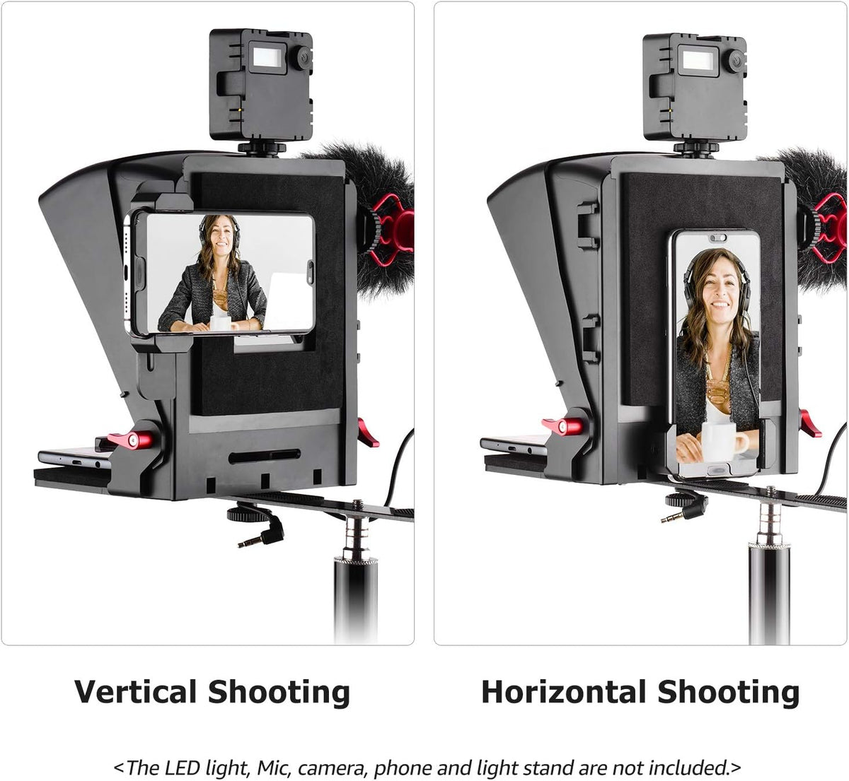 Portable Teleprompter with Remote Control D602746