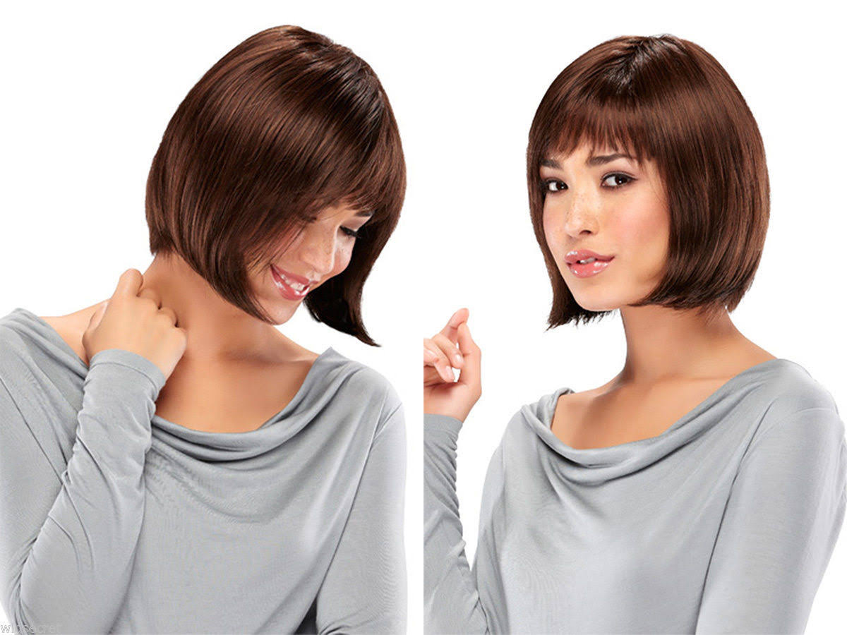 Medium Light Weight Straight Wigs P1878