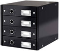 Black 4 Drawer Cabinet E922786