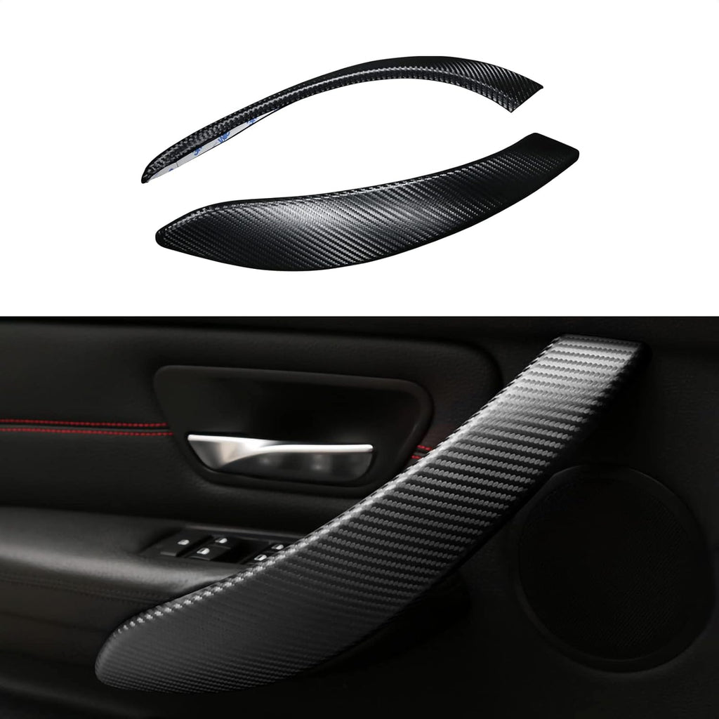 2PCS Car Door Handles Cover Sticker Decal ABS Trim (Blue) R2920