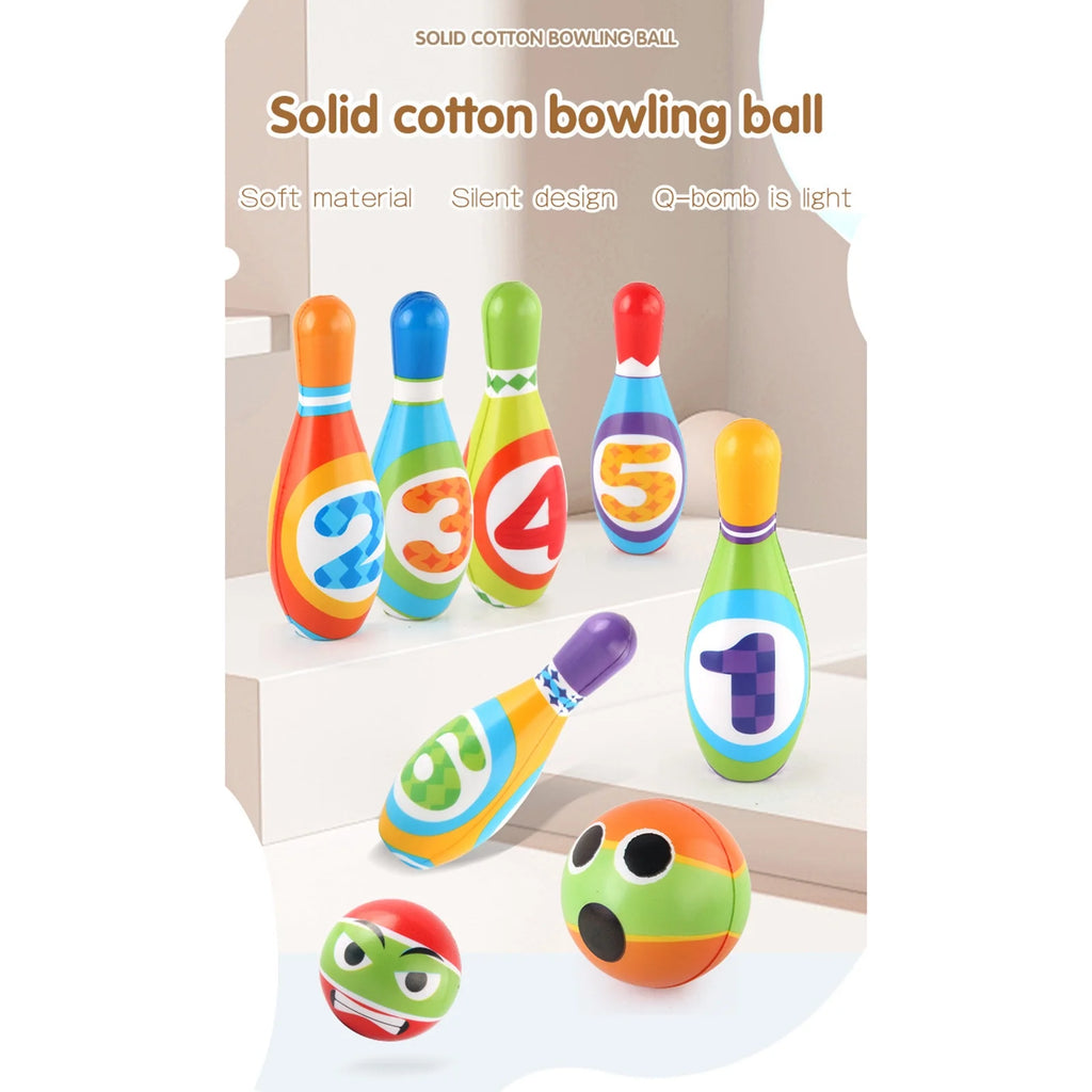 Mini Bowling Game Indoor Outdoor Sports Toy L631