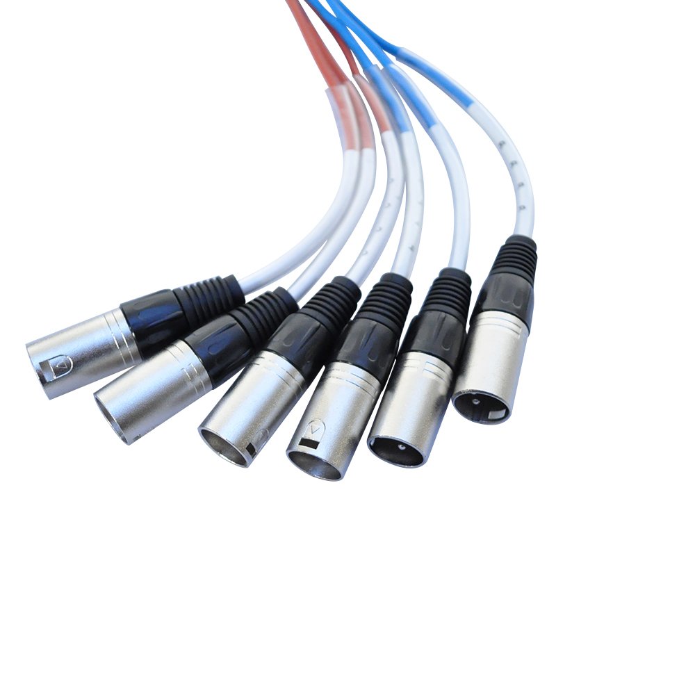 6 Channel 30-Feet Pro Audio Sub Snake Cable Y55113