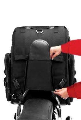 Extra Large Studded Motorcycle Sissy Bar Bag Q812