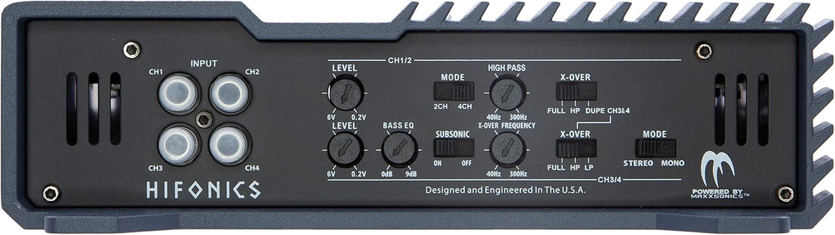 1600 Watt RMS 4-Channel Car Audio Amplifier G26582