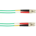 Black 15-M Multimode Fiber Optic Patch Cable, LC-LC C226642