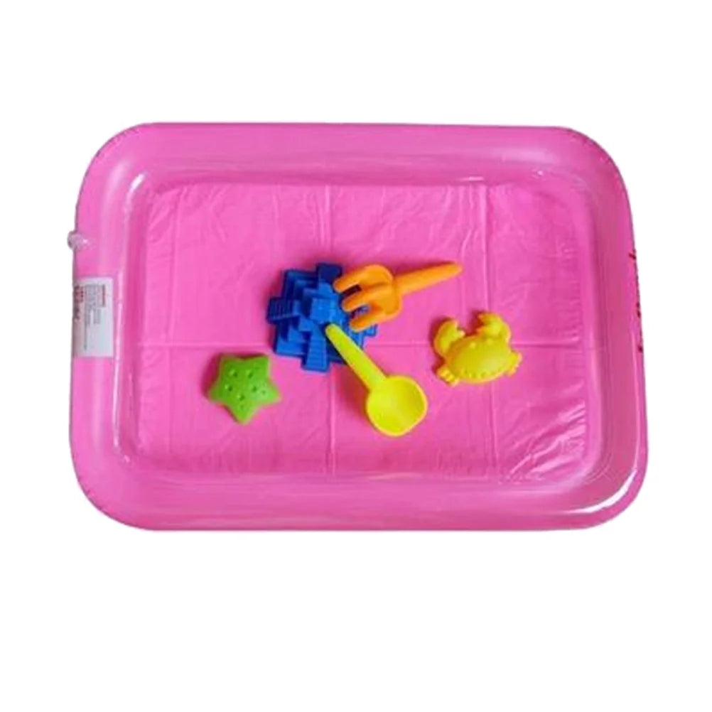 Pink Inflatable Sand Toy Tray G851361