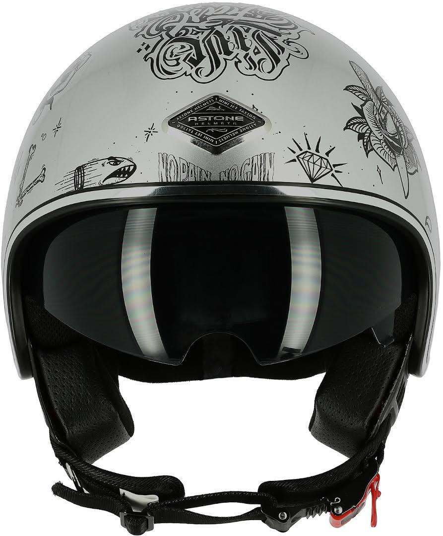 Silver Mini Jet Helmet G4583
