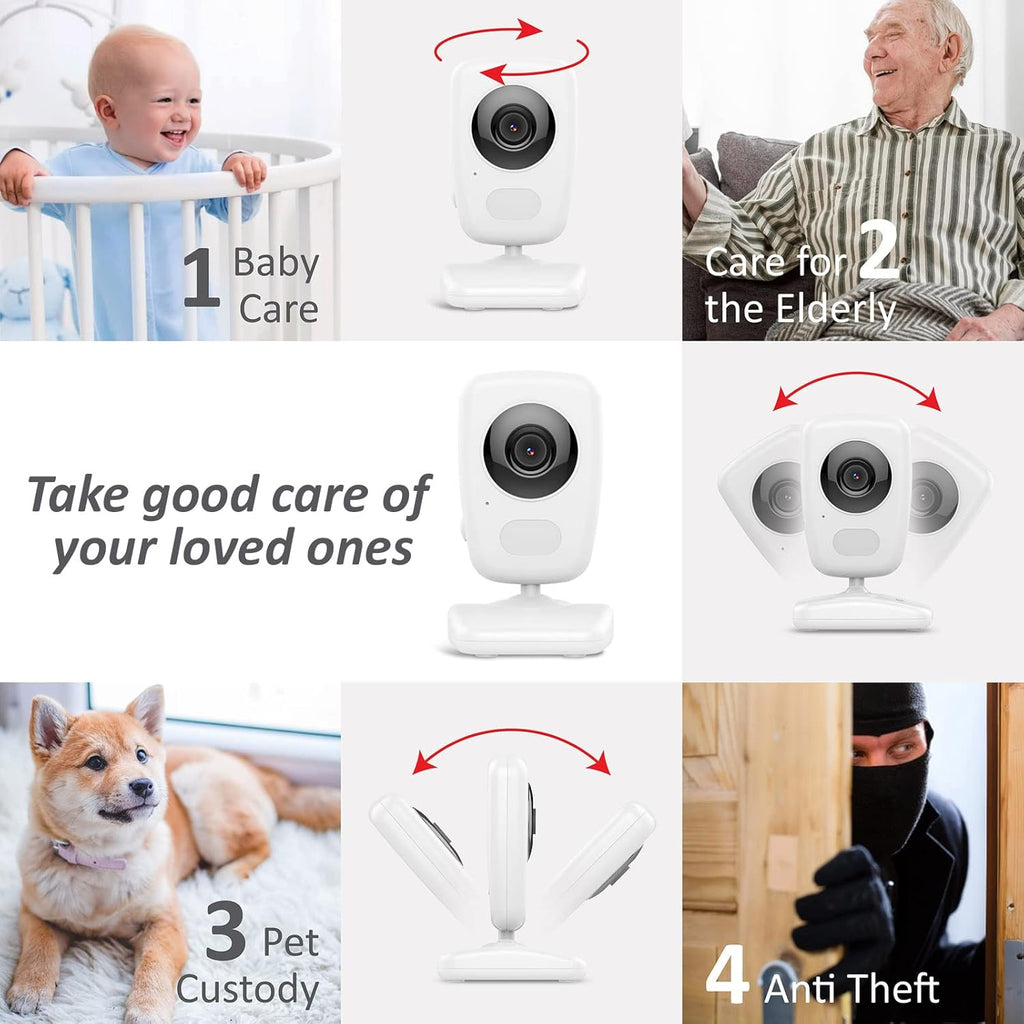 Video Baby Monitor 5 Screen W5990
