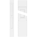 Two Equal Raised Panel PVC Pilaster C866