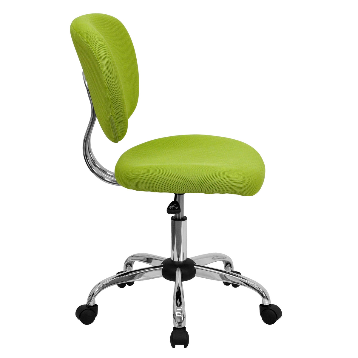 Yellow Mid-Back Mesh Padded Swivel Task Office Chair G6767