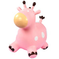 Inflatable Jumping Horse Toy with Air Pump (Pink) U541