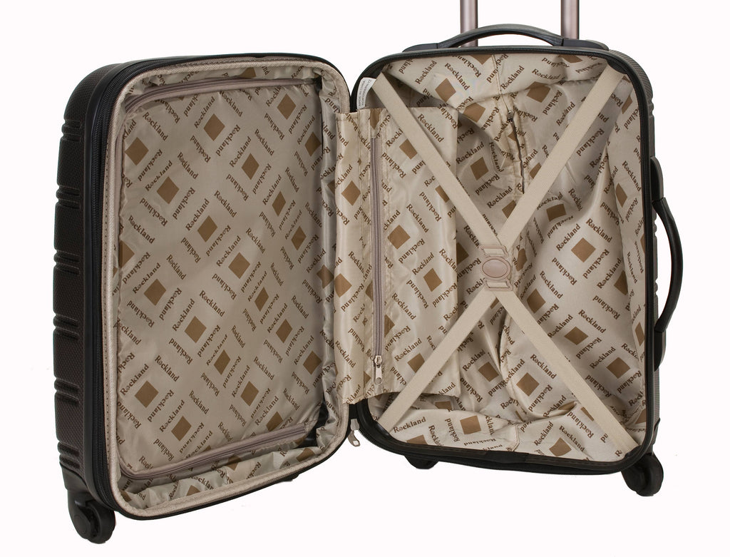 Green Expandable ABS Carry On Q470724