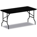 Wood Folding Table, Black G84830
