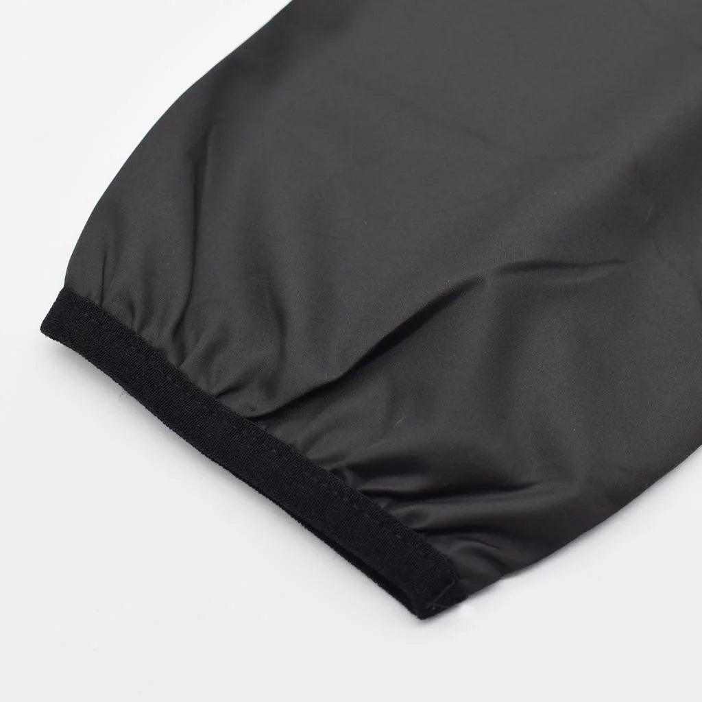 Black XXL Windproof Long-Sleeve Riding Jacket X2970