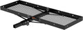 Black Steel Folding Hitch Cargo Carrier E145635