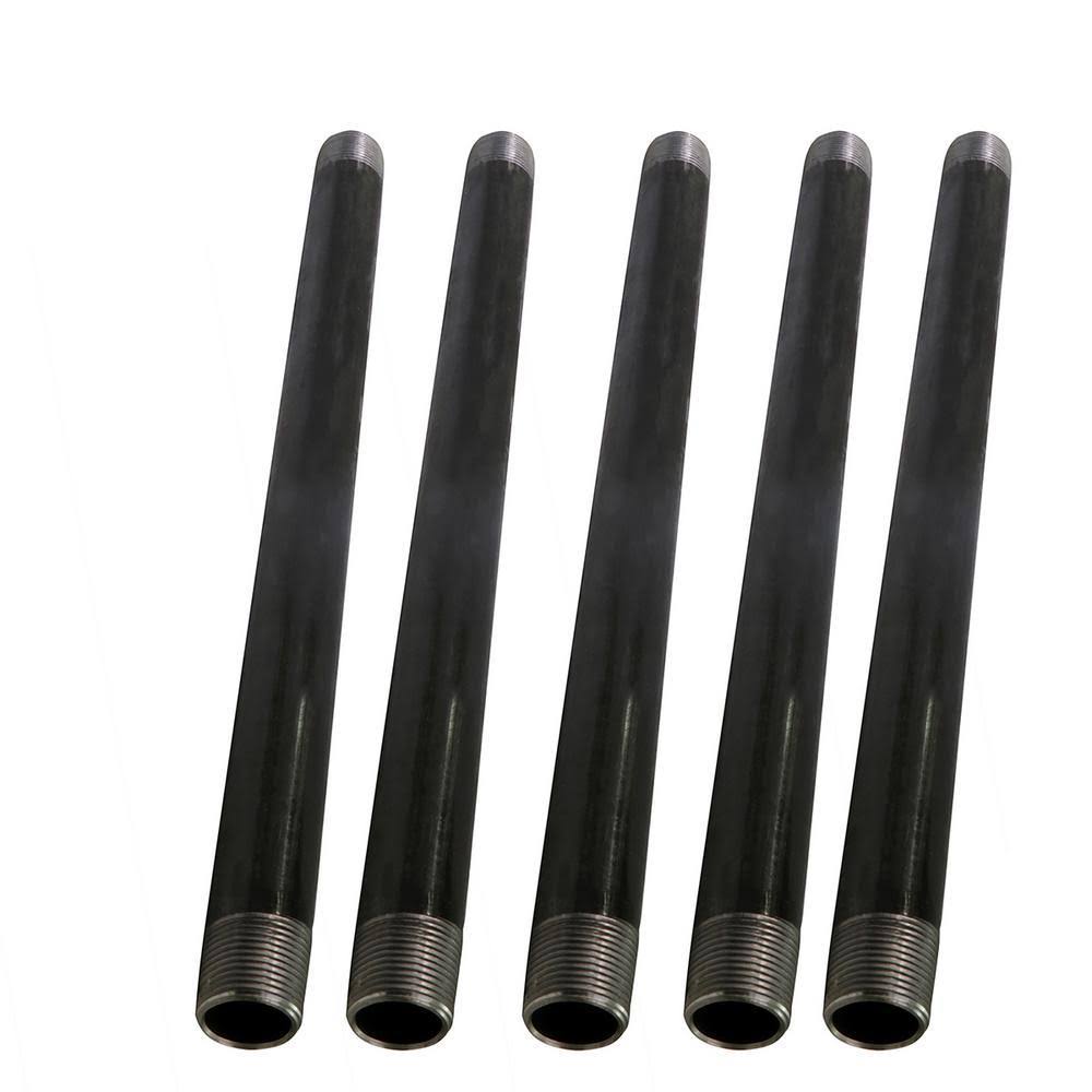 Black Steel Pipe (5-Pack) B863372